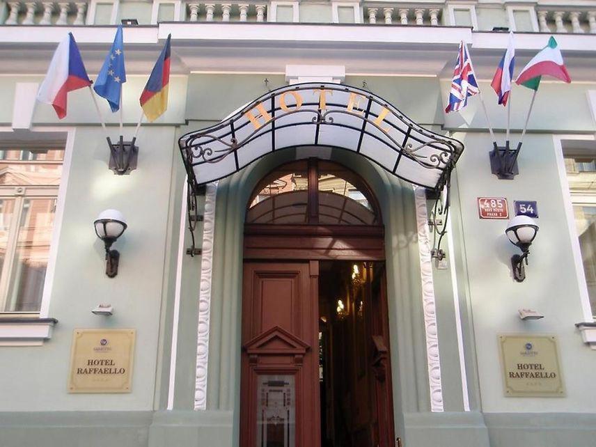 Hotel Raffaello Praga Exterior foto